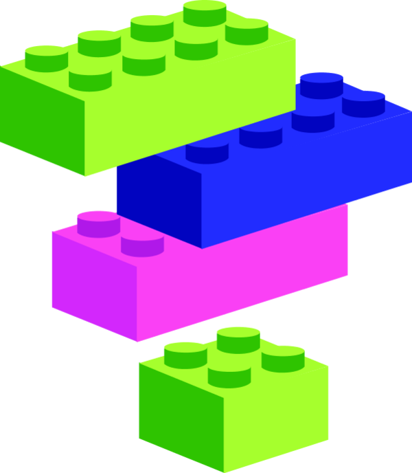 600x688 Image Of Blocks Clipart