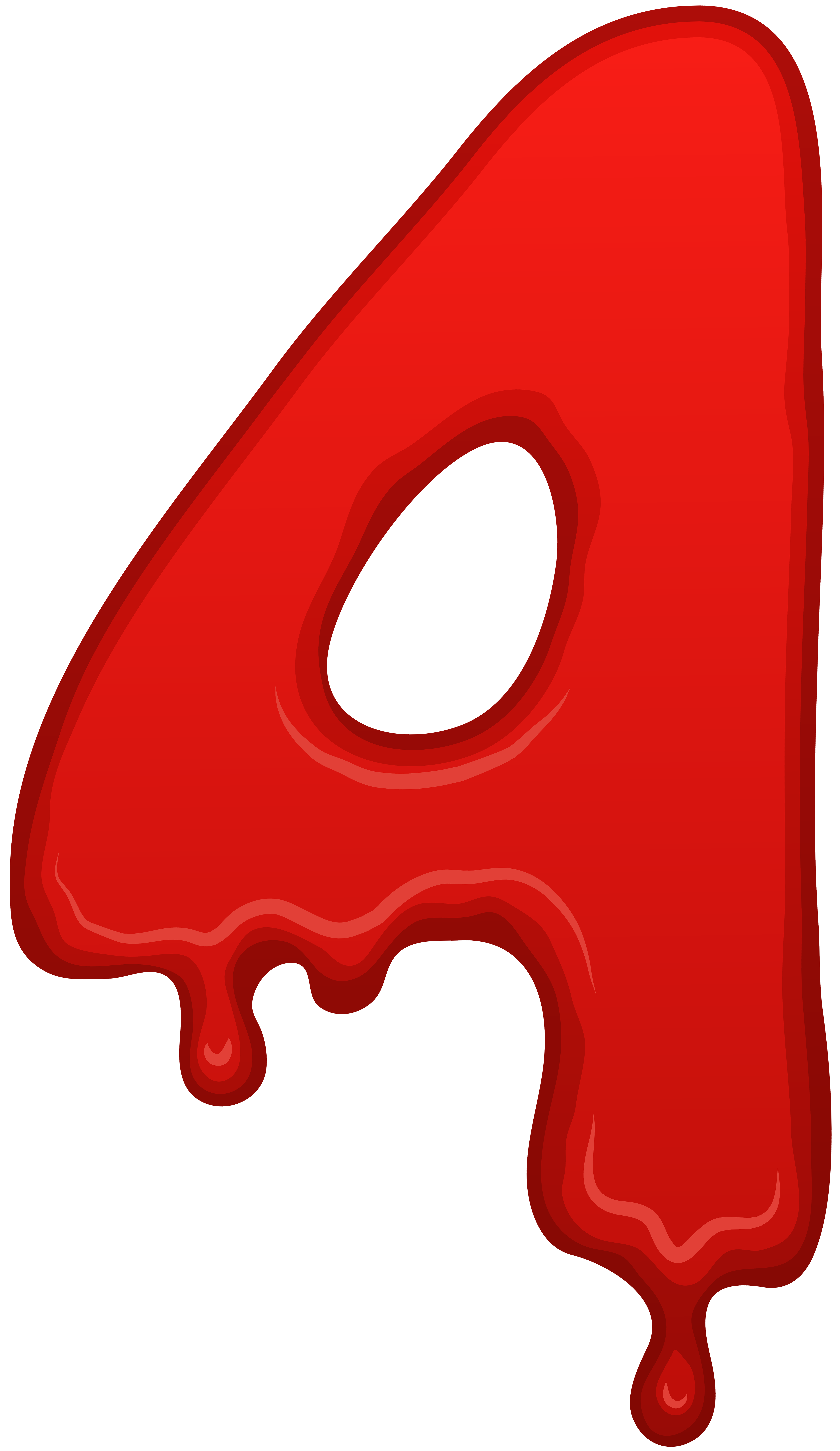 4633x8000 Bloody Number Four Png Clip Art Imageu200b Gallery Yopriceville