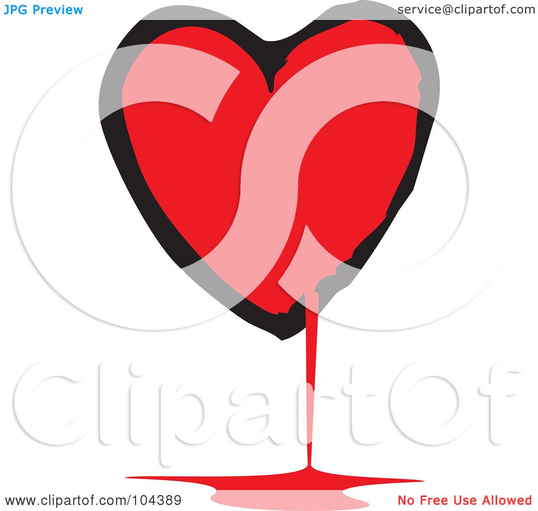 1080x1024 Royalty Free (Rf) Clipart Illustration Of A Black And Red Bloody