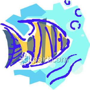 300x300 Sketch Of A Fish Blowing Bubbles