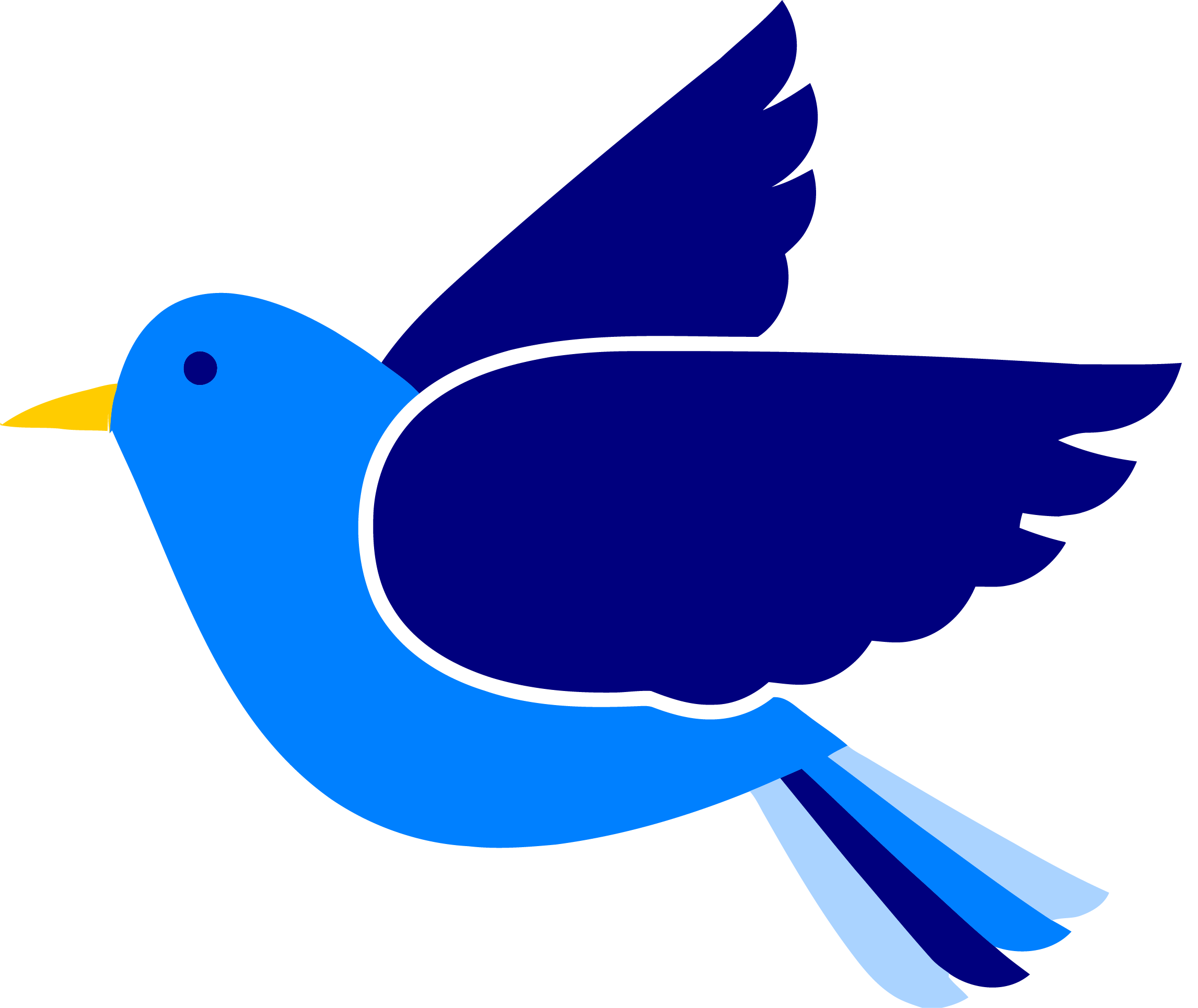 2293x1930 Blue Bird Clipart Png