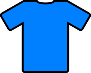 300x243 Blue T Shirt Clip Art