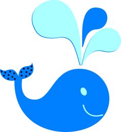 236x259 Little Blue Whale Clip Art
