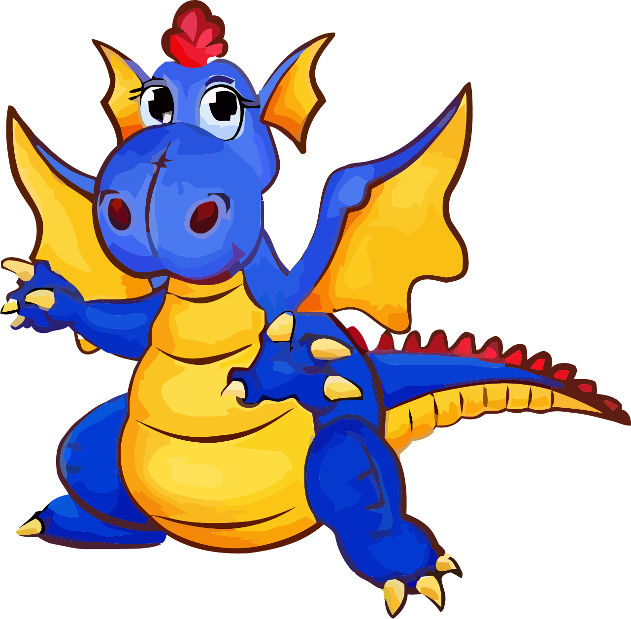 1281x1257 Blue Dragon Onesie Clipart Png