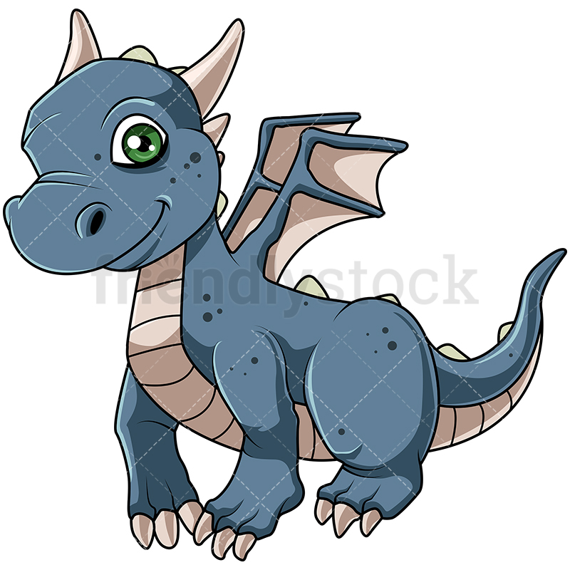 800x800 Little Dragon Clipart Blue Dragon