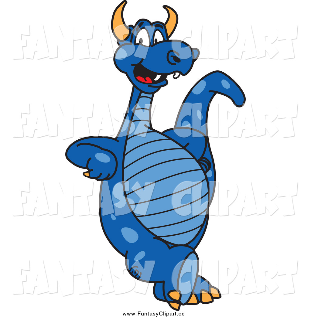 1024x1044 Clip Art Of A Blue Dragon Clipart Panda