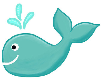 340x270 Joyous Baby Whale Clipart Blue Fish Pencil And In Color