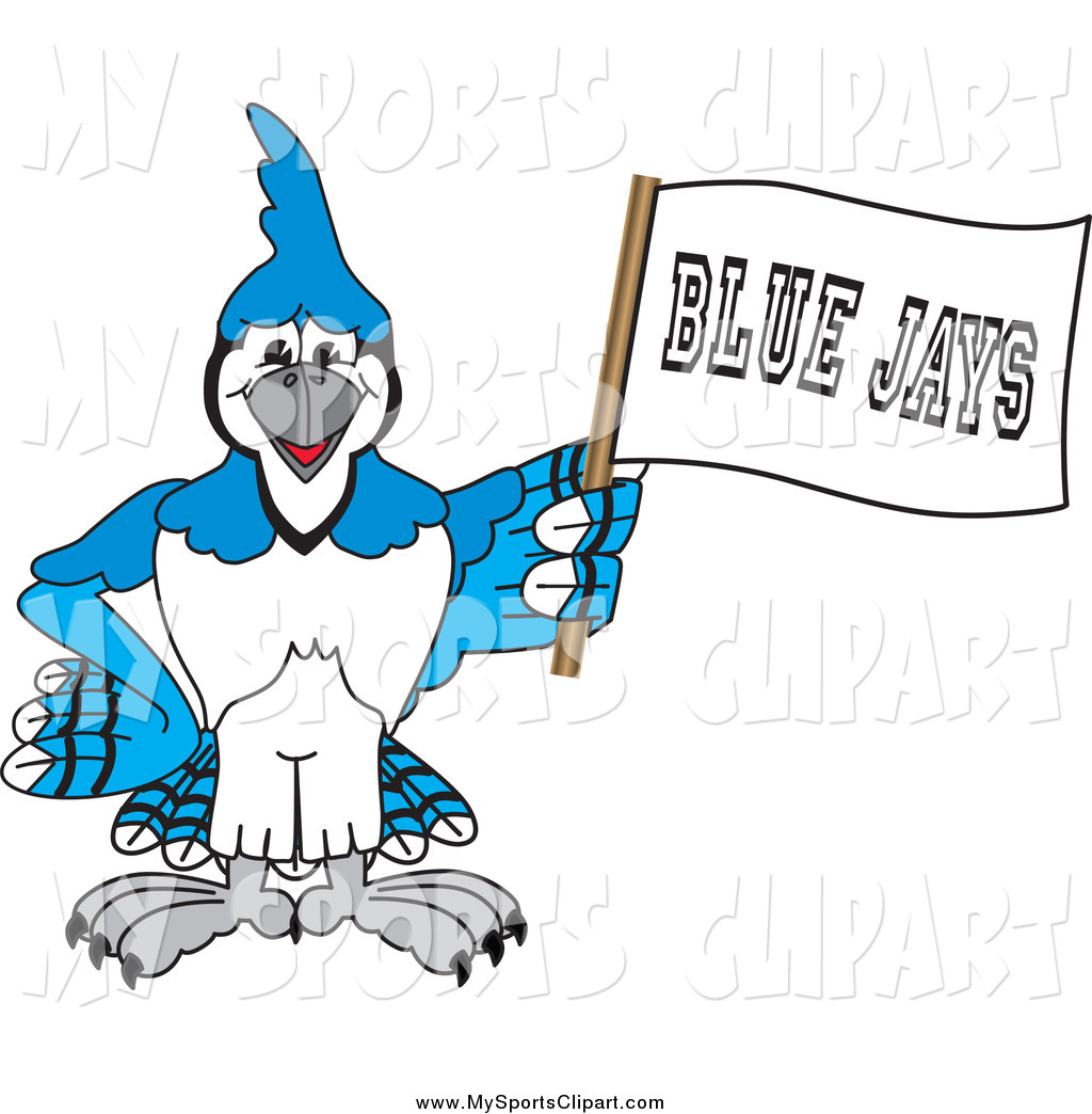 1024x1044 Sports Clip Art Of A Blue Jay Character School Sports Mascot