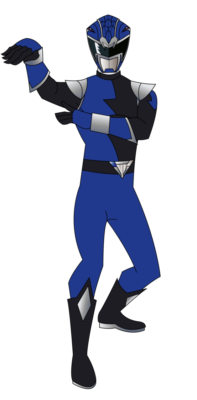 629x1271 Hyperforce Blue Ranger By Riderb0y