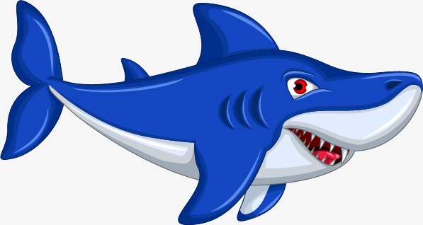 Blue Shark Clipart at GetDrawings | Free download