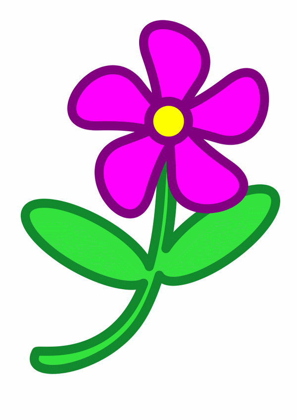 600x848 Small Flower Clip Art Cliparts