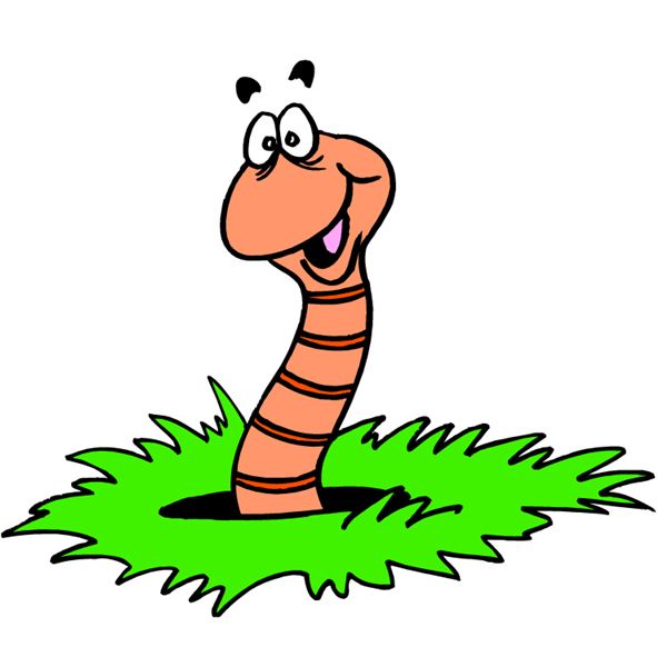 600x600 Worm Clipart Free