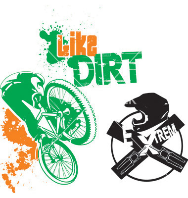 380x400 Bike Xtreme Clipart