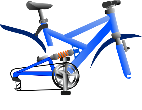600x467 Bike No Wheel Clip Art