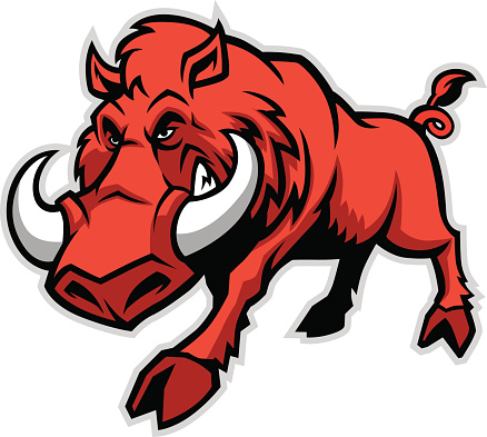 438x393 Razorback Hog Cliparts