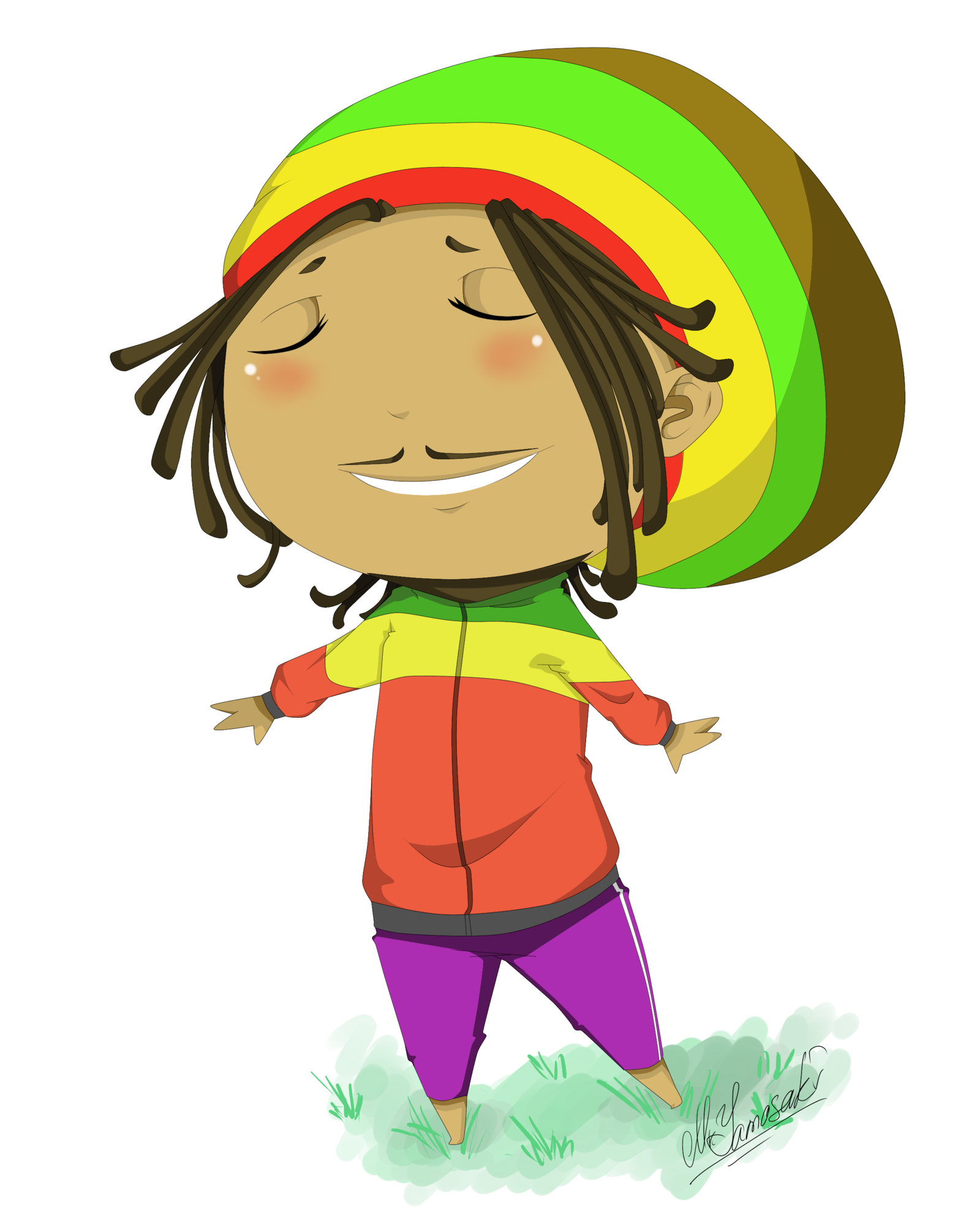 1600x1987 Bob Marley By Mryamasaki