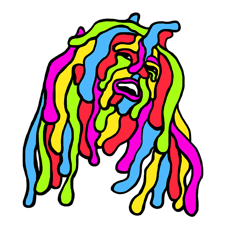 750x750 The Official Bob Marley Tee By Grimeandslimeco.