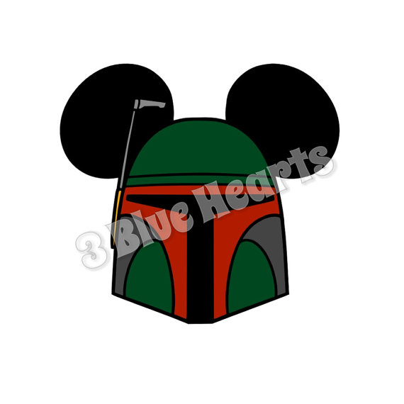 570x570 Boba Fett Star Wars Mickey Head Svg Dxf Pdf Studio Star Wars