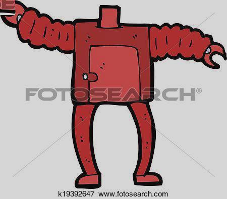450x396 Clip Art Clip Art Of Cartoon Robot Body Mix And Match Cartoons