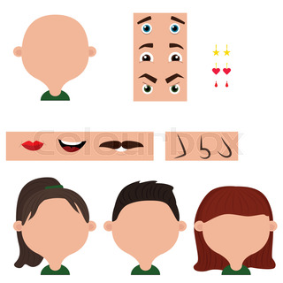 320x320 Boy Body Parts Stock Vector Colourbox