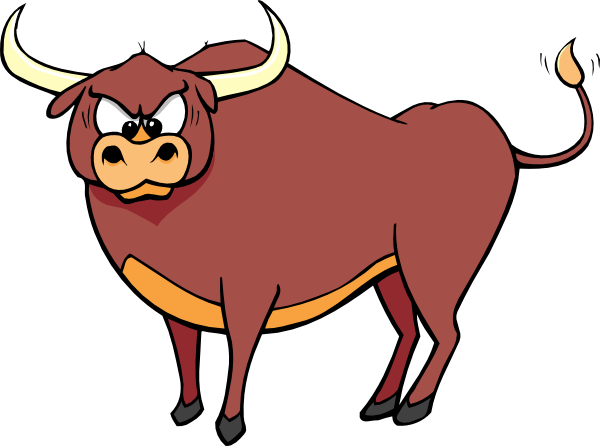 600x446 Bull Face Clipart