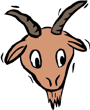 354x433 Goat Clipart Face Clipartpig
