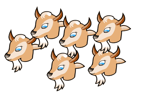 521x317 Goat Clipart Seven
