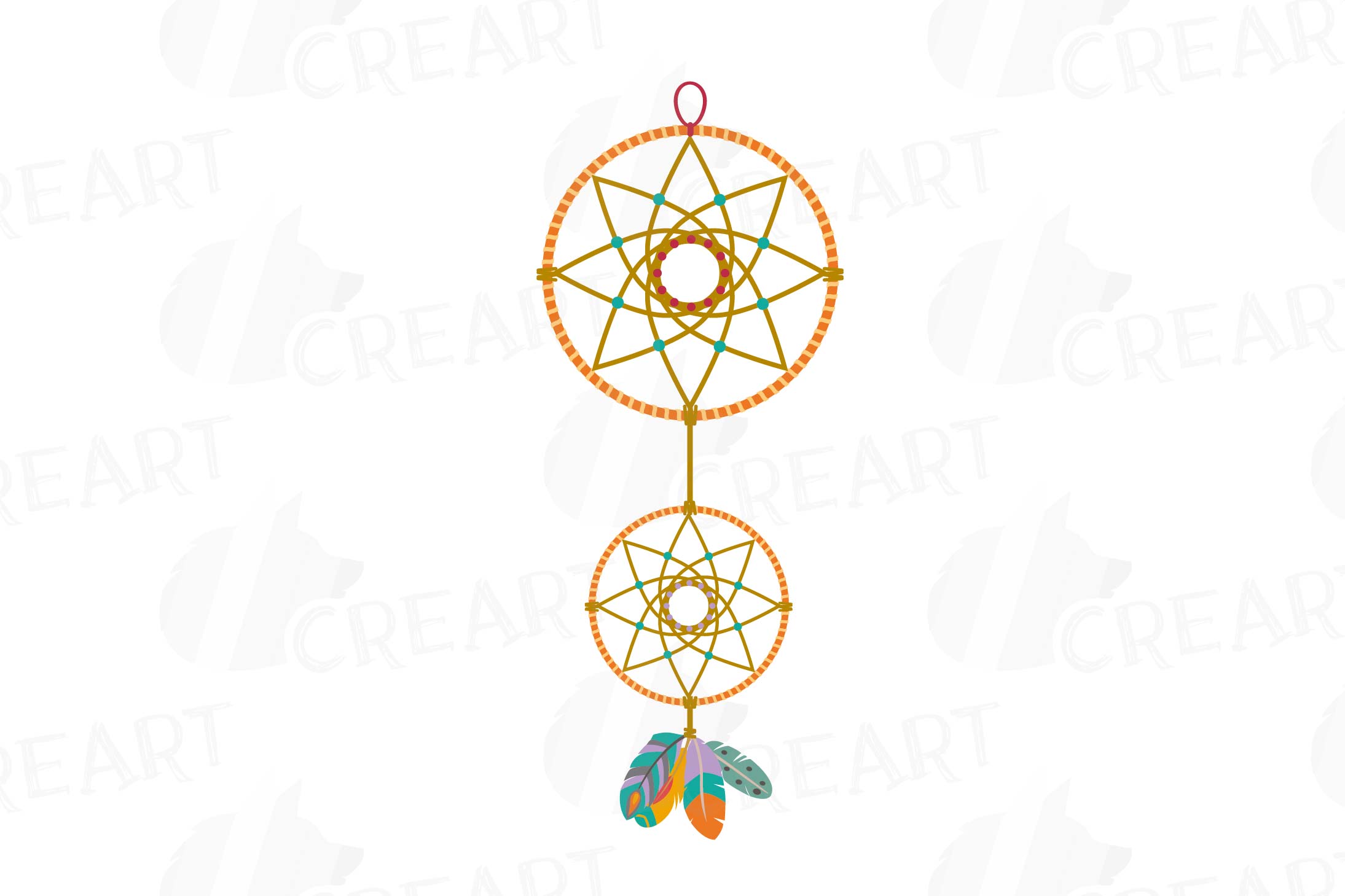 2189x1459 Tribal Clip Art Collection, Boho Clip A Design Bundles