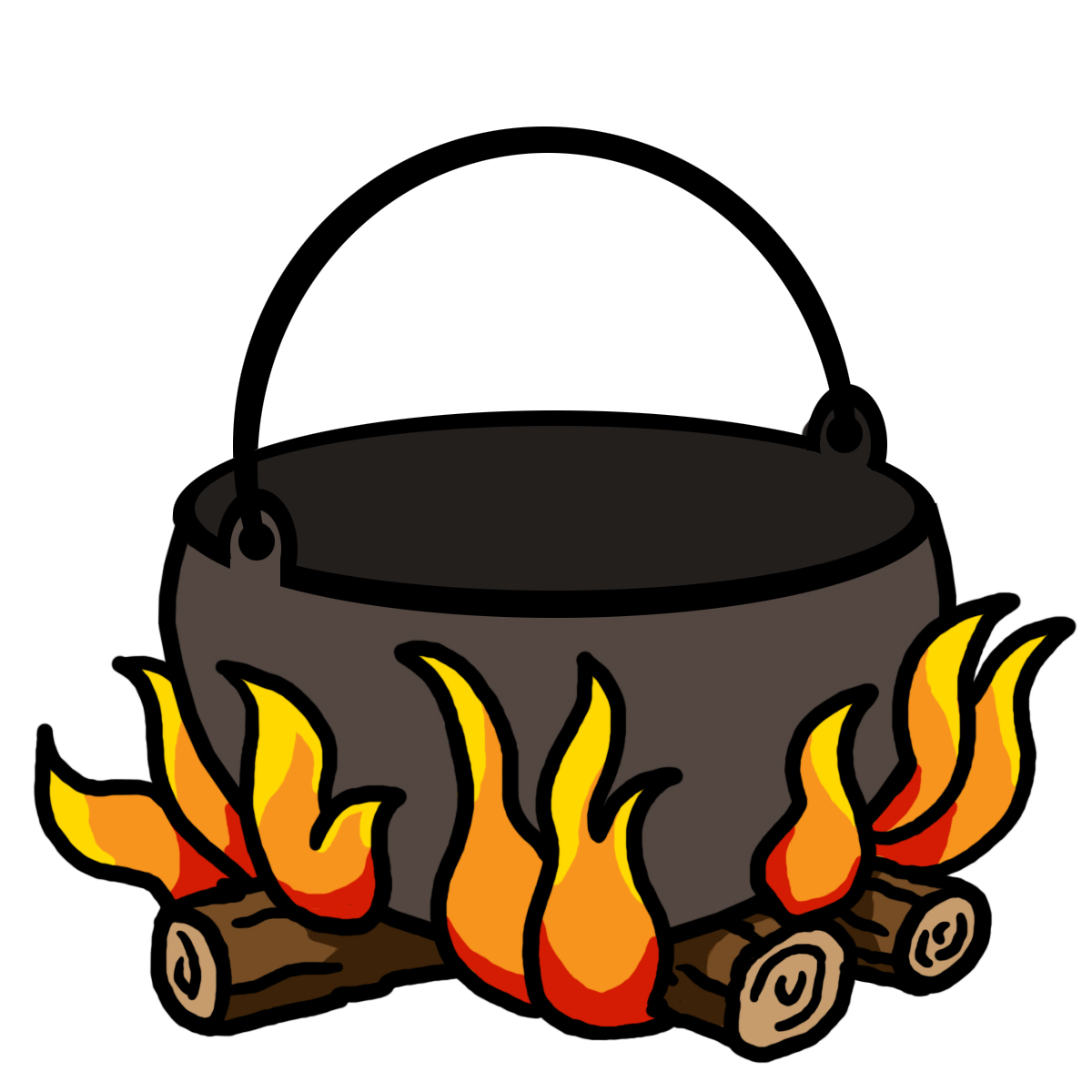 1200x1200 Campfire Camp Fire Clipart 3 Image 4