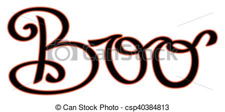 450x225 Boo Vector Clip Art