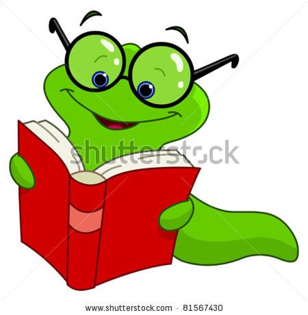 450x460 Stock Vector Book Worm Book Fair Themes Book