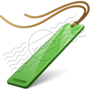300x300 Bookmark Green 4 Free Images