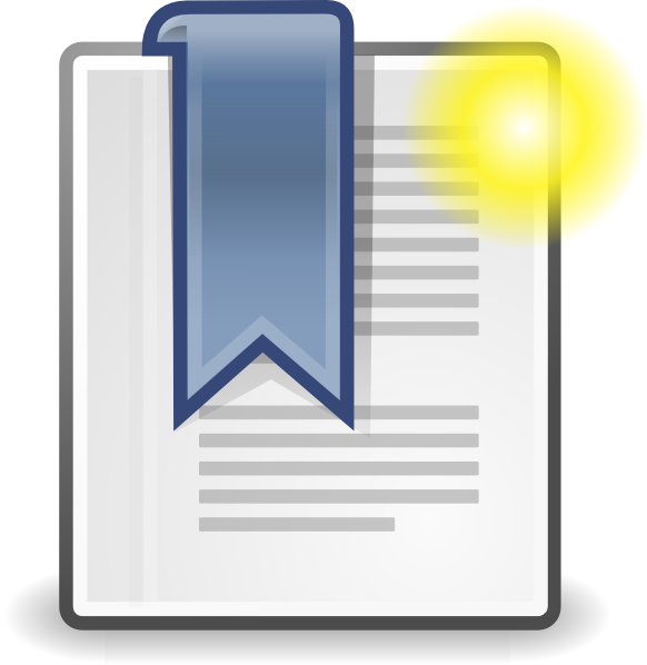 582x598 Bookmark New Clip Art