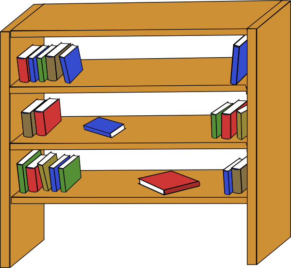 600x553 Bookshelf Clipart Clipart Panda Free Clipart Images, Clip Art Book