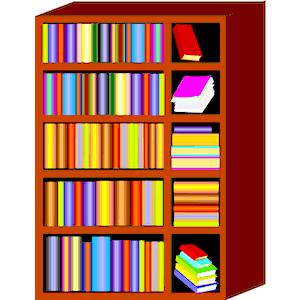 300x300 Clip Art Book Shelf Clipart Kid Clipartbarn, Clip Art Book Shelves