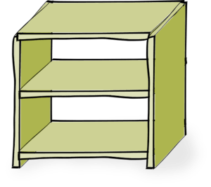 300x267 Cliparts Empty Shelf