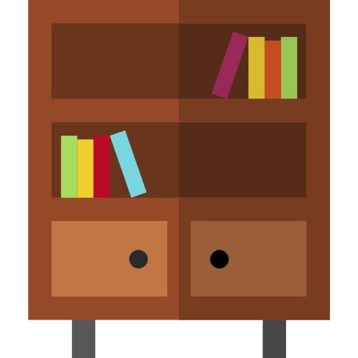 512x512 Book, Library, Bookcase, Storage, Furniture, Bookshelf, Furniture