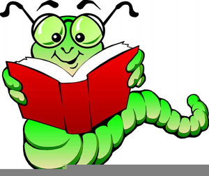 300x253 Clipart Of Bookworm Free Images