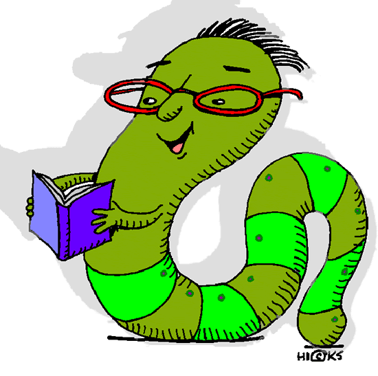 550x547 Bookworm (In Color)