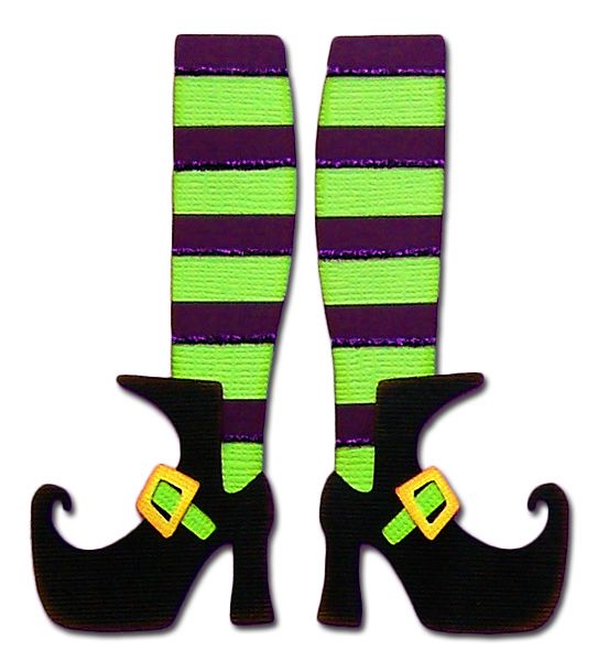 543x600 Witch Boots Clip Art