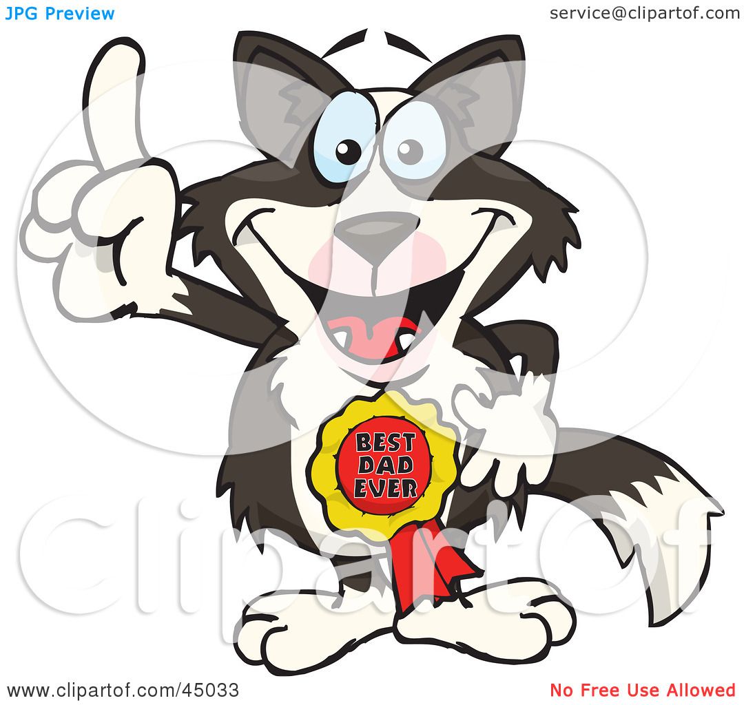 1080x1024 Royalty Free (Rf) Clipart Illustration Of A Border Collie