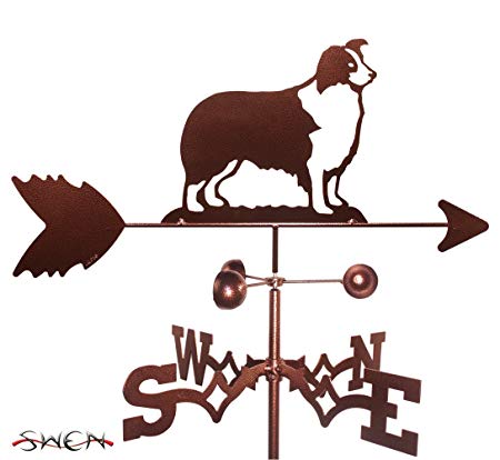 450x414 Border Collie Dog Weathervane Windcup Weathervanes