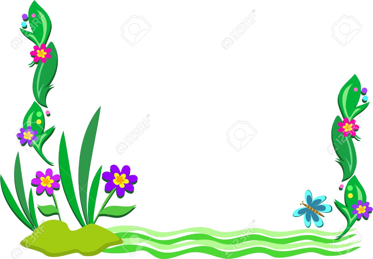 1300x903 Plant Border Clip Art 101 Clip Art