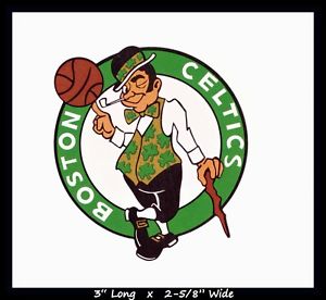 300x276 Boston Celtics Basketball Nba Licensed Team Logo Indoor Sticker