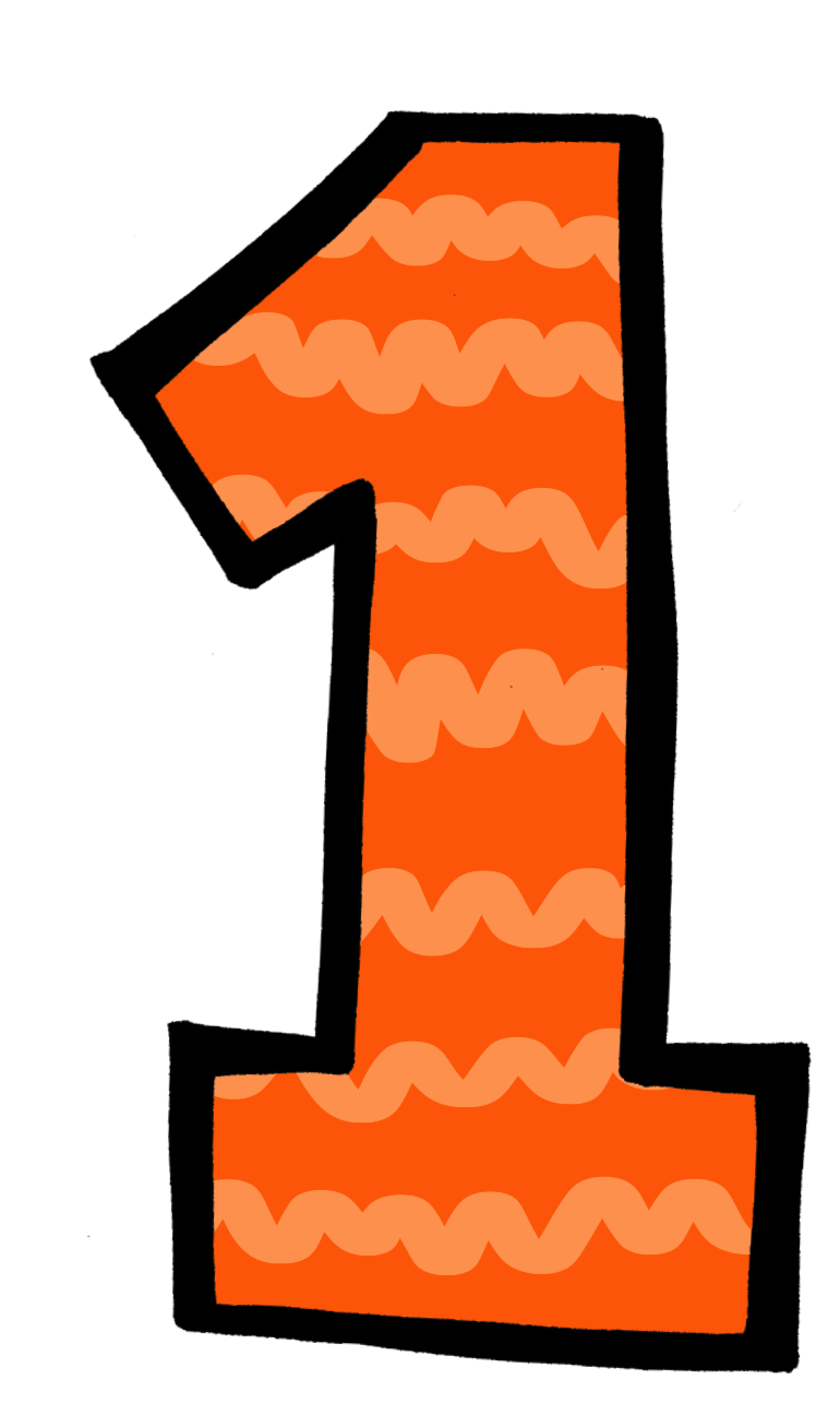 770x1307 Orange Clipart Number 1