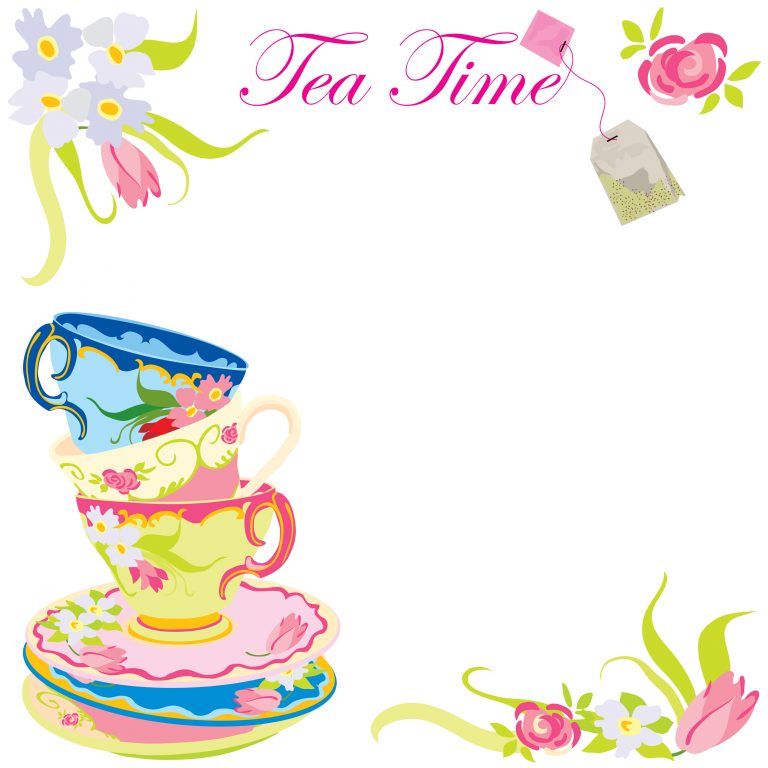 768x768 Tea Party Clipart