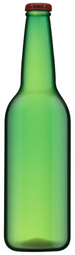 147x500 Green Beer Bottle Png Clipart