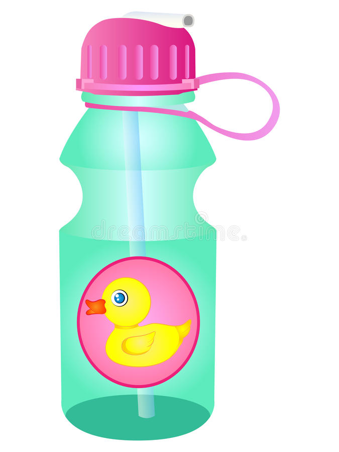 675x900 Water Bottle Clipart Vector Water Bottle Sipper Stock Vector