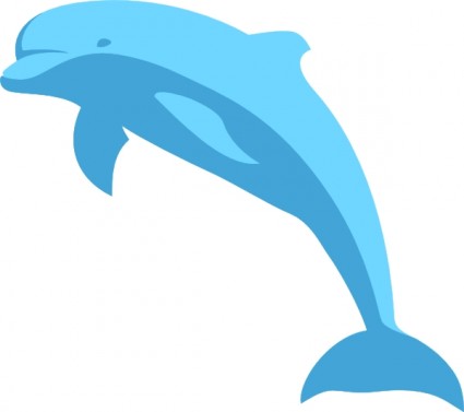 425x377 Dolphin Clip Art Free Vector In Open Office Drawing Svg Svg