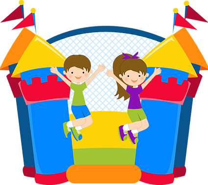 425x379 Zany Entertainments Bounce House
